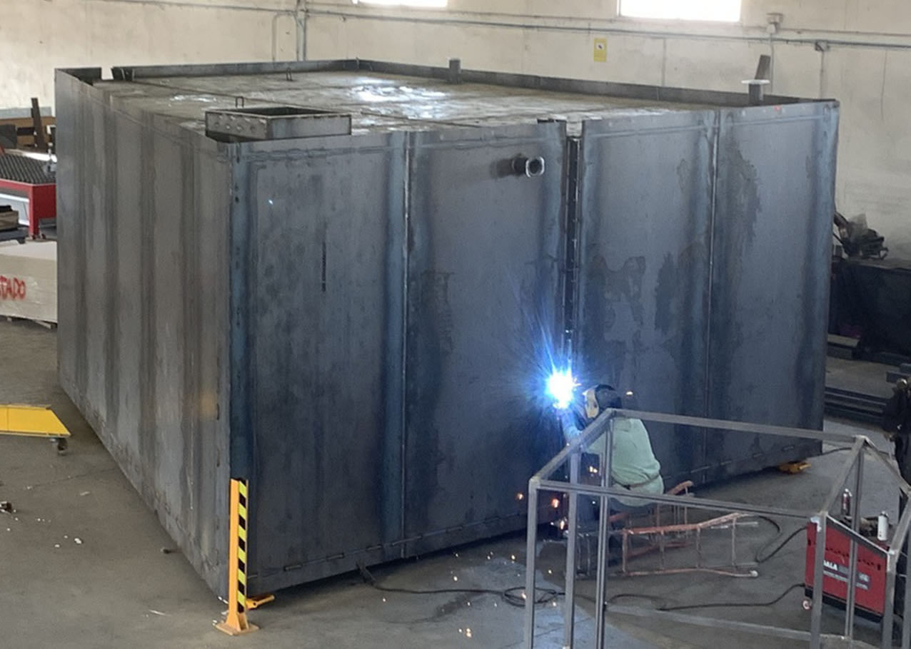 Búnker Prefabricado contra amenazas nucleares, bacteriológicas o químicas